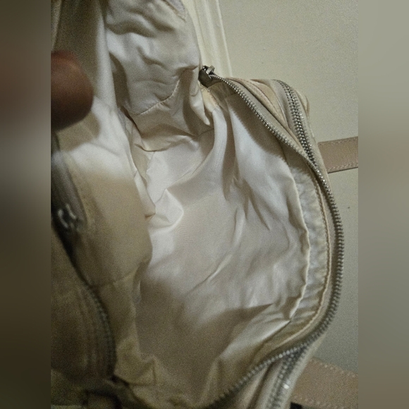 Authentic CHANEL travel line Hand Bag 2 way White CC 7186118 - Picture 15 of 16